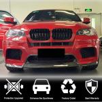 BMW X6M E71 2009-2014 Front Bumper Lip Carbon Fiber