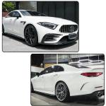 Gloss Black Side Skirts for Mercedes-Benz CLS Class C257 CLS400 CLS550 CLS63 AMG Sedan 4-Door 2018-2019Under Door Rocker Panels Valance Extension Lip Factory Outlet