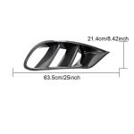 Mercedes Benz C217 S500 S550 Sport Pre-facelift 2015-2017 Fog Light Covers Dry Carbon Fiber