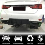 Lexus GS350 F Sport 2012-2015 Rear Bumper Diffuser Carbon Fiber