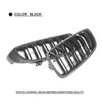 Carbon Fiber Front Center Kidney Grille Grill Replacement 2013-2018