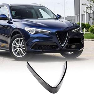 Carbon Fiber V Shape Grill Mesh Frame Cover Decoration Trim 2017-2019