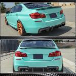 BMW 5 Series F10 M5 2011-2016 Rear Bumper Diffuser Carbon Fiber