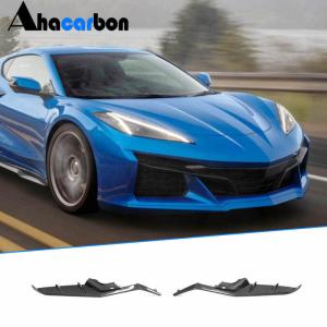 Chevrolet Corvette C8 Z06 2020-2024 Front Bumper Splitters Carbon Fiber