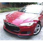 Tesla Model S 2012-2015 Front Bumper Lip Carbon Fiber