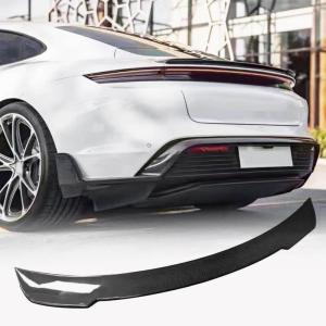 Porsche Taycan turbo S 2023-2024 Rear Trunk Spoiler Carbon Fiber