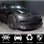 Tesla Model 3 2016-2022 Front Bumper Lip Carbon Fiber