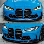 BMW 3 Series 4 Series G80 M3 G82 G83 M4 2021-2024 Front Bumper Vents Dry Carbon Fiber