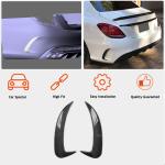 Mercedes Benz W205 Sport C43 C63 C450 AMG Pre-facelift 2015-2019 Rear Bumper Vents Carbon Fiber