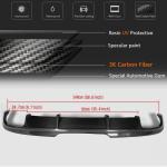 Audi TTS 08-14 TT 13-14 MK2 8J Pre-facelift Rear Bumper Diffuser Carbon Fiber/FRP