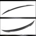 Maserati Ghibli S Q4 2014-2020 Rear Trunk Spoiler Carbon Fiber