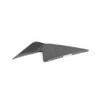 Porsche Taycan Base 4S Sedan 4-Door 2019-2024 Front Bumper Fins Real Carbon Fiber