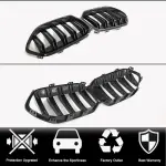 BMW 2 Series F44 220i 228i Sedan 4-Door 2021-2023 Front Grille Dry Carbon Fiber