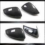Audi A3 Sline S3 RS3 8Y Sedan 2021UP Mirror Cover Caps LHD Carbon Fiber