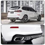 Real Carbon Fiber Rear Bumper Diffuser Fits for BMW X5 G05 M Sport LCI 2024-2026 Lower Bumper Lip Spoiler Body Kit Factory Outlet
