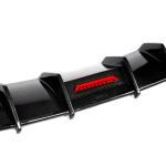 Audi A3 Sline S3 2013-2016 Rear Bumper Diffuser with LED Carbon Fiber