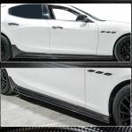 Maserati Ghibli S Q4 M157 2014-2020 Side Skirts Carbon Fiber