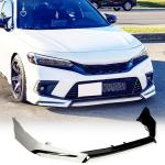 Front Lip Spoiler for Honda Civic 11th Sedan Hatch 2022-2024 White Pearl | 2022 2023 2024 Lower Chin Bumper Spoiler Splitter Protection Air Dam Body Kit