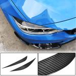 BMW F32 F33 F36 F80 M3 F82 F83 M4 Headlight Eyebrows Lamp Eyelids Dry Carbon Fiber