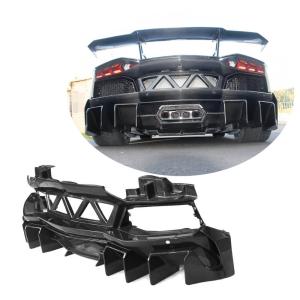 Lamborghini Aventador LP700-4 2011-2016 Rear Bumper Carbon Fiber