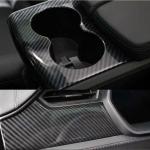 Tesla Model X 2016-2021 Interior Decoration Center Console Trims 12pcs Dry Carbon Fiber