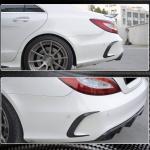 Mercedes Benz CLS Class (W218) C218 Facelift 2015-2018 Rear Bumper Vents Carbon Fiber/FRP