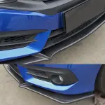 Honda Civic Coupe 2016-2018 Front Bumper Lip Carbon Fiber