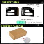 BMW G87 M2 Coupe 2-Door 2022-2023 Front Bumper Splitters Carbon Fiber