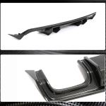 Dodge Challenger 2015-2022 Rear Bumper Diffuser Carbon Fiber