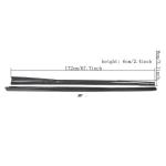 Audi TT MK2 8J 2-Door 2008-2010 Side Skirts Carbon Fiber