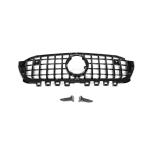 Mercedes-Benz A Class W177 A200 A220 A250 A35 AMG 2019-2020 Front Grille Glossy Black ABS