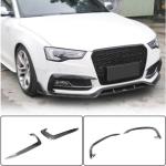 2012–2016 Audi A5 S line / S5 B8.5 Carbon Fiber / FRP Front Bumper Vent Fins