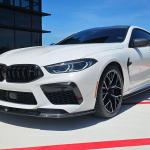 BMW 8 Series F93 M8 2019-2021 Front Bumper Lip Side Skirts Extension Rear Diffuser Dry Carbon Fiber