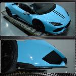 Lamborghini Huracan 2014-2018 Front Bumper Splitters Carbon Fiber