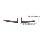 Porsche 911 Carrera 4 GTS 2017 Rear Bumper Splitter Carbon Fiber