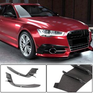 Audi S6 A6 Sline C7.5 Facelift 2016-2019 Fog Light Covers Carbon Fiber