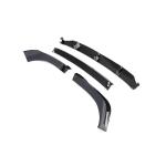 BMW X6 G06 M Sport Utility (2020-2024) Glossy Black ABS Front Bumper Lip– Direct Fit