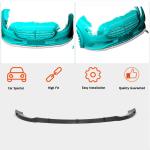 For Mercedes Benz W213 E250 E350 Base Facelift Carbon Fiber Front Bumper Lip Chin Spoiler