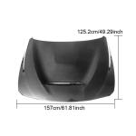 BMW F30 F31 F32 F33 F36 F80 F82 M3 M4 Engine Bonnet Hood Cover Carbon Fiber