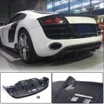 Audi R8 V8 V10 GT Pre-facelift 2008-2015 Carbon Fiber Aero Body Kit(Front Lip, Side Skirts, Rear Diffuser & Trunk Spoiler)