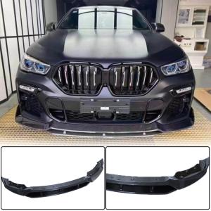 BMW X6 G06 M50i M (Competition) 2020UP Front Bumper Lip Carbon Fiber