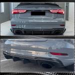 Audi RS3 8V.5 Sedan Facelift 2017-2019 Carbon Fiber Rear Bumper Diffuser
