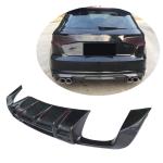 Audi S3 A3 Sline 8V Hatchback Pre-facelift 2014-2016 Rear Bumper Diffuser Carbon Fiber