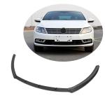 Volkswagen VW CC Sedan 2013-2018 Front Bumper Lip Carbon Fiber