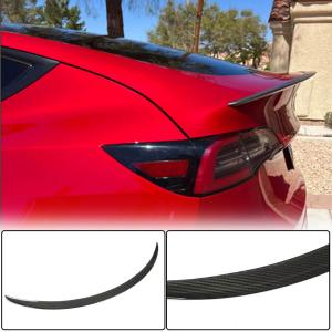 Tesla Model 3 2016-2022 Rear Trunk Spoiler Dry Carbon Fiber
