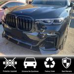 BMW X7 G07 xDrive40i/50i M Sport M50i Sport Utility 2019-2022 Front Bumper Lip Carbon Fiber