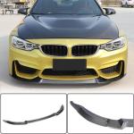 BMW F80 M3 F82 F83 M4 2014-2020 Front Bumper Lip Carbon Fiber