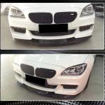 BMW 6 Series F06 F12 F13 M Sport 2013-2018 Front Bumper Lip Carbon Fiber