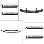 Chevrolet Corvette Z06 2022 Rear Bumper Diffuser Add-on Style Carbon Fiber