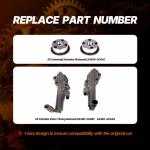 Timing Chain Kit with VVT Gears Fit for Hyundai Azera Santa Fe Palisade Genesis G70/G80/G90 for Kia Cadenza K900 Sedona Sorento 2012-2022 3.3L 3.8L